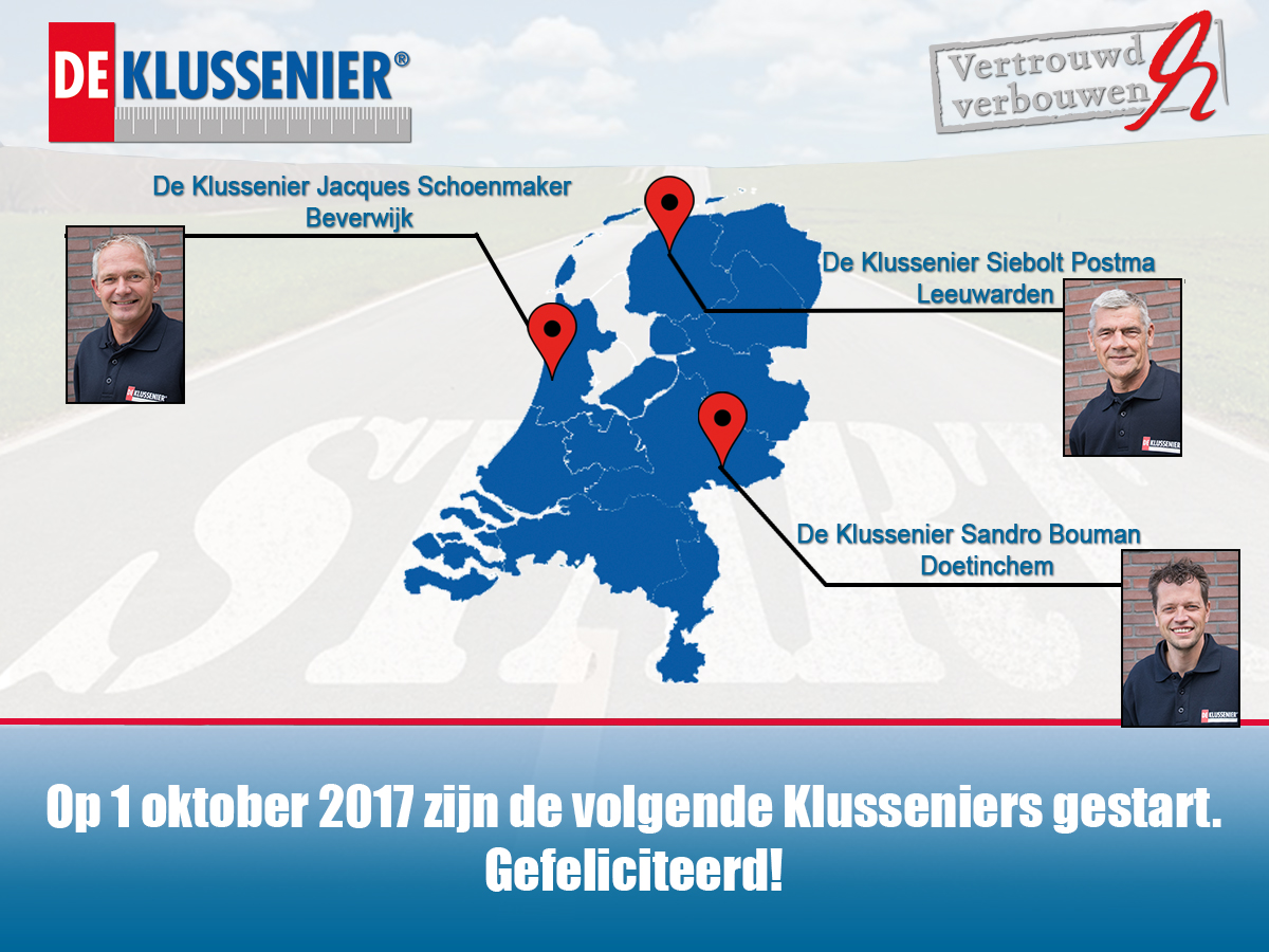 nieuwe klusbedrijven oktober